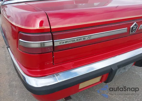 1991 Chrysler Tc By Maserati from USA, damaged, VIN ZC2FS1208MB207621